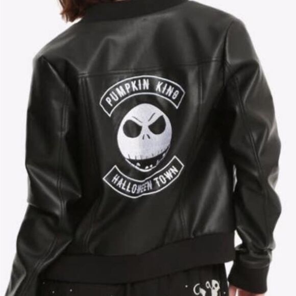 Disney's Nightmare Before Christmas Jack Skellington Jacket (broken zipper) - Picture 1 of 11